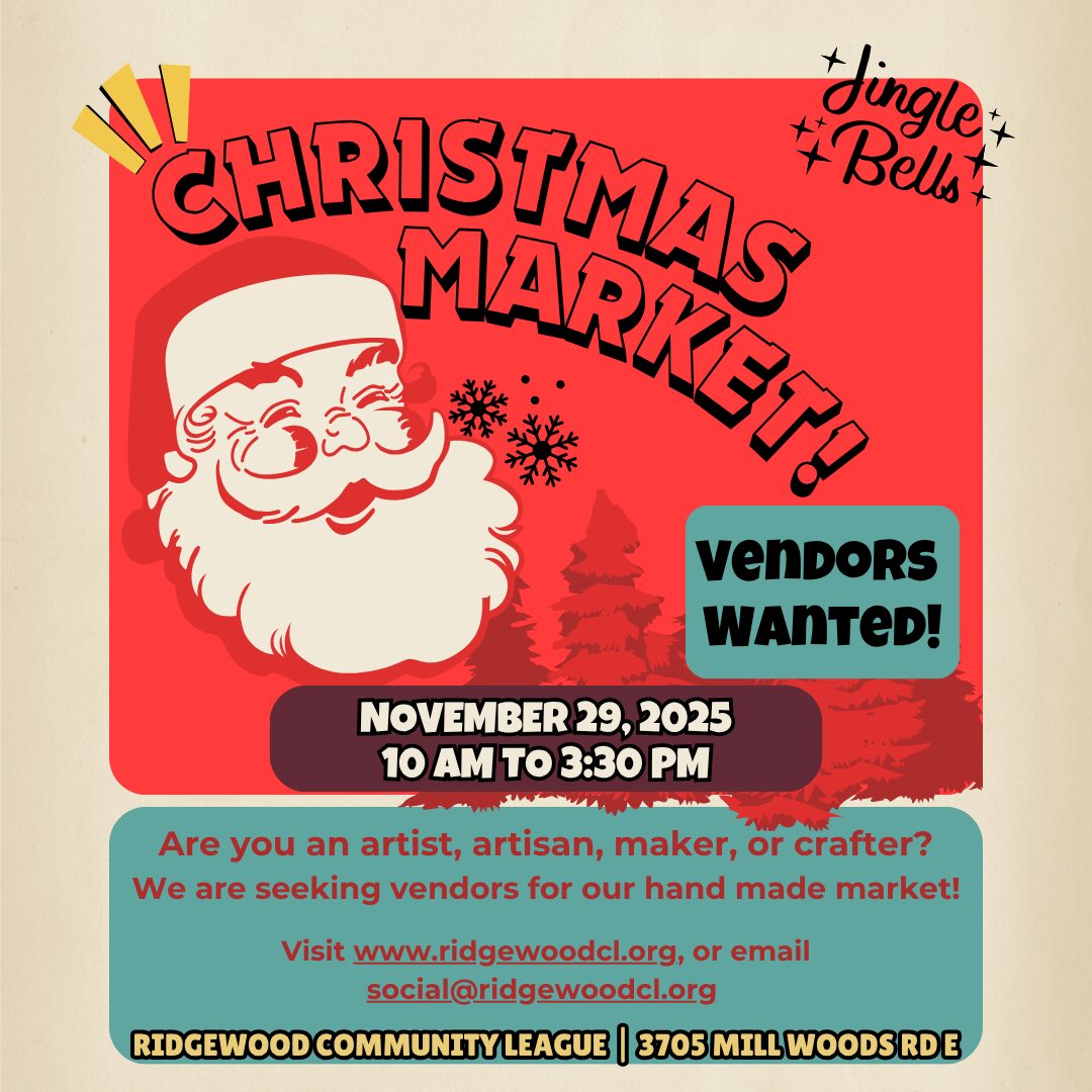Christmas Market Vendor Applications Close Tonight!