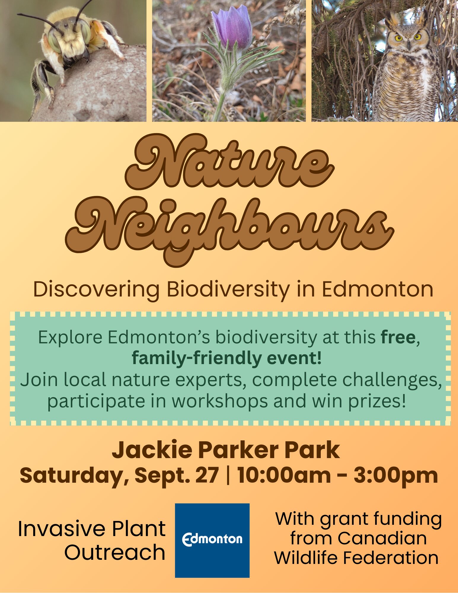 September 27th: Nature Neighbours